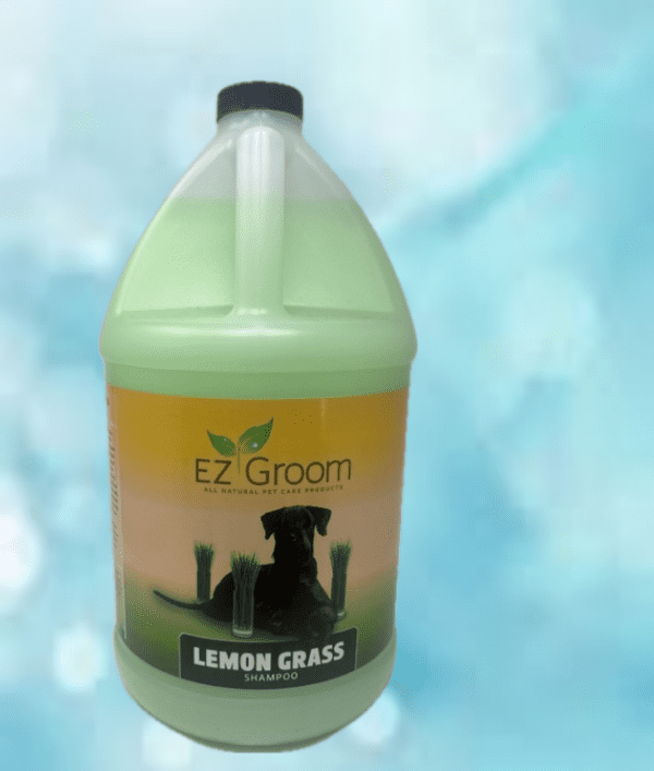 A gallon of lemon grass is shown.